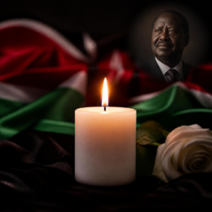 Kenyans Light Candles in Memory of Raila Odinga as Nationwide Tribute Begins